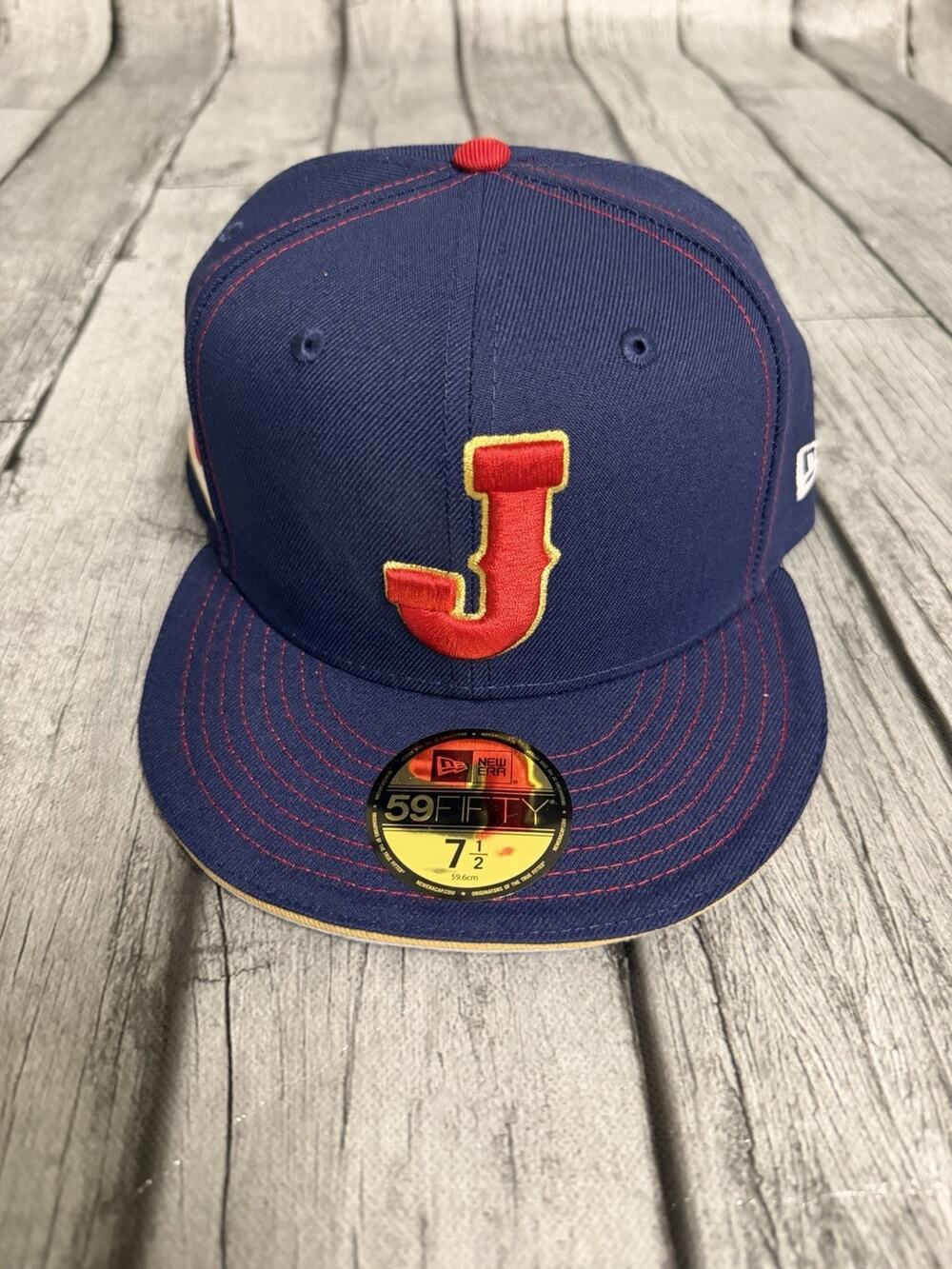 New Era navy Japan Baseball 2026 World Baseball Classic 59FIFTY Fitted Hat 7 1/2